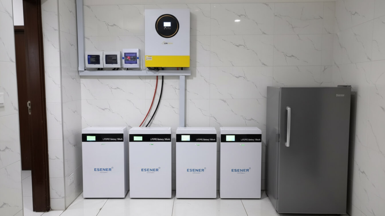 11kW Hybrid + 20kWh Lithium Installation, Lagos
