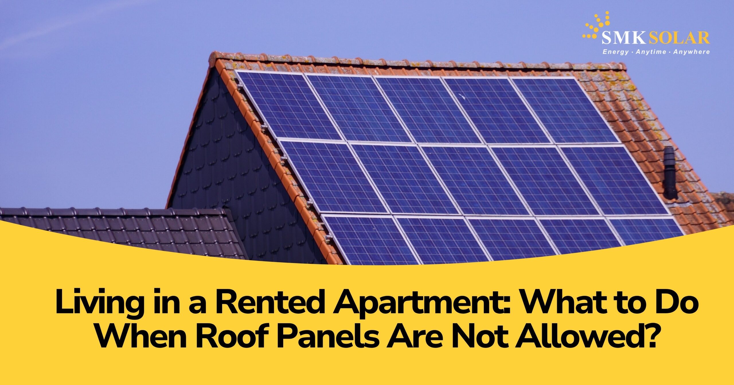 Living in a Rented Apartment? Here’s How to Use Solar Without Roof Panels